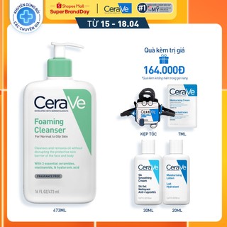 BỘ SẢN PHẨM CERAVE LÀM SẠCH VÀ DƯỠNG ẨM TOÀN THÂN DÀNH CHO DA DẦU & DA KHÔ