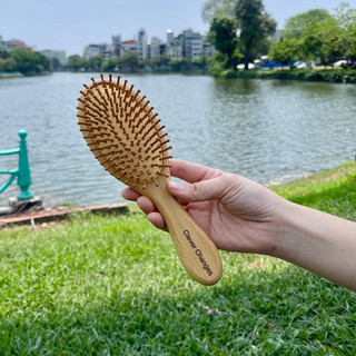 Lược tre mát xa da đầu
