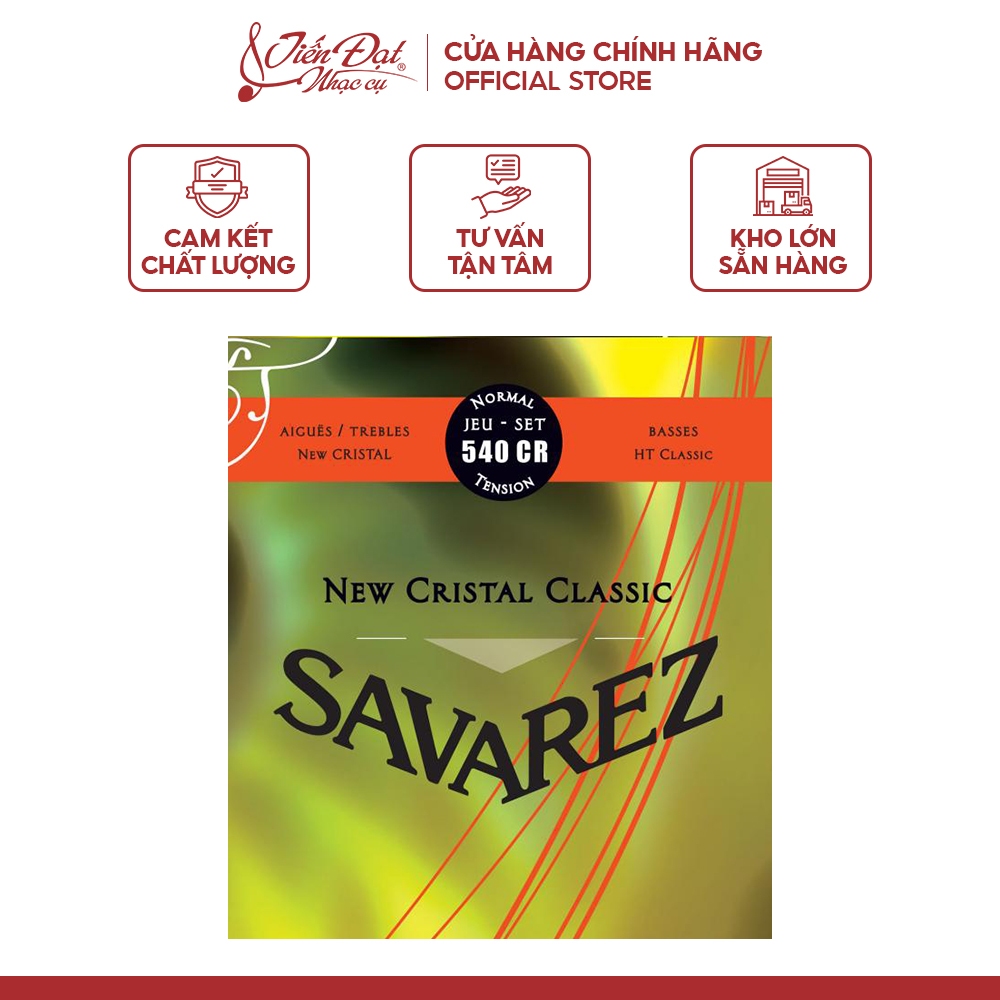 Bộ Dây Đàn Classic Guitar Normal Tension SAVAREZ 540CR
