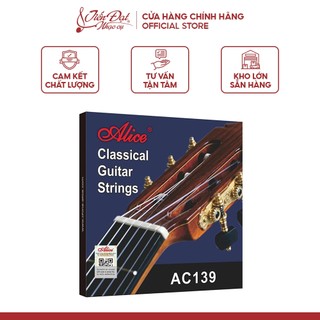 Bộ Dây Đàn Guitar Classic Alice AC106, AC130, AC136, AC139, Dòng Dây Cao Cấp Chính Hãng