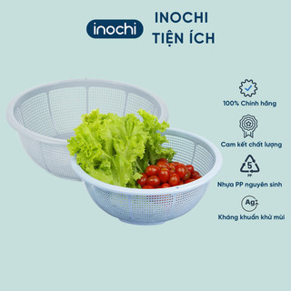 Rổ nhựa tròn inochi YOKO 30cm chất lượng Nhật Bản đa năng cao cấp