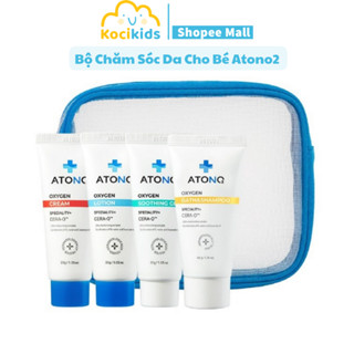  Bộ chăm sóc da Atono2 cho bé mini size 30g tiện lợi khi mang đi chơi đi du lịch 