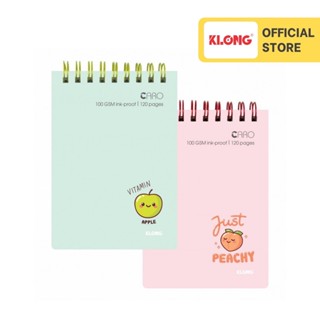  Sổ Caro lò xo kép ngang Klong B7 120 trang 100 76 KL934 