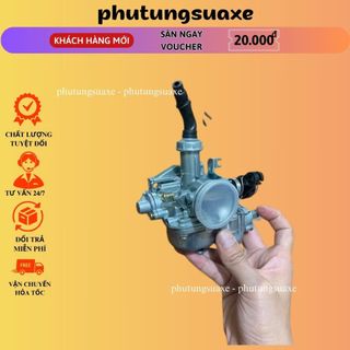 Chế hoà khí dream/wave/WS110/SIRIUS/RS 75km/1 lít xăng HÀNG LOẠI 1 heiken phutungsuaxe