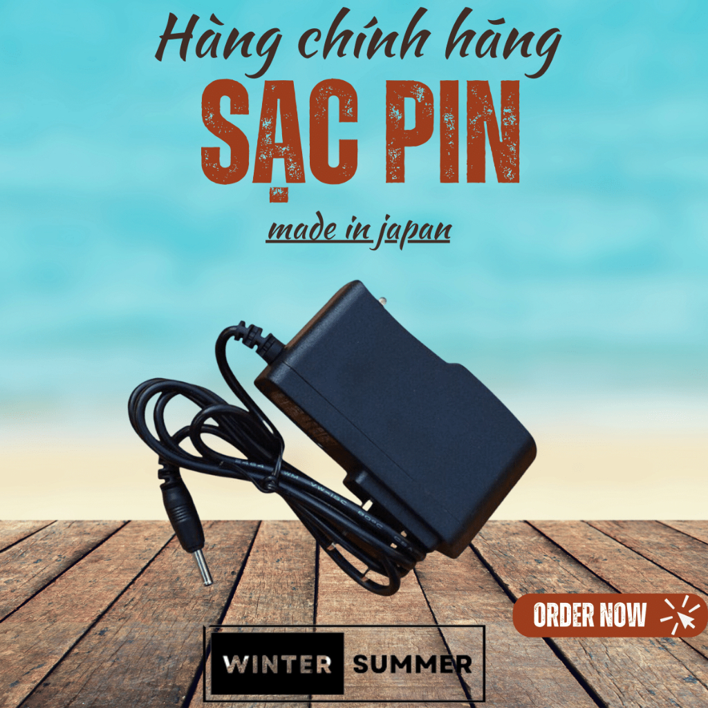 Sạc Pin Áo Quạt Điều Hòa Cao Cấp DC, Sạc Nhanh 8.4V/2A (phụ Kiện Rời)