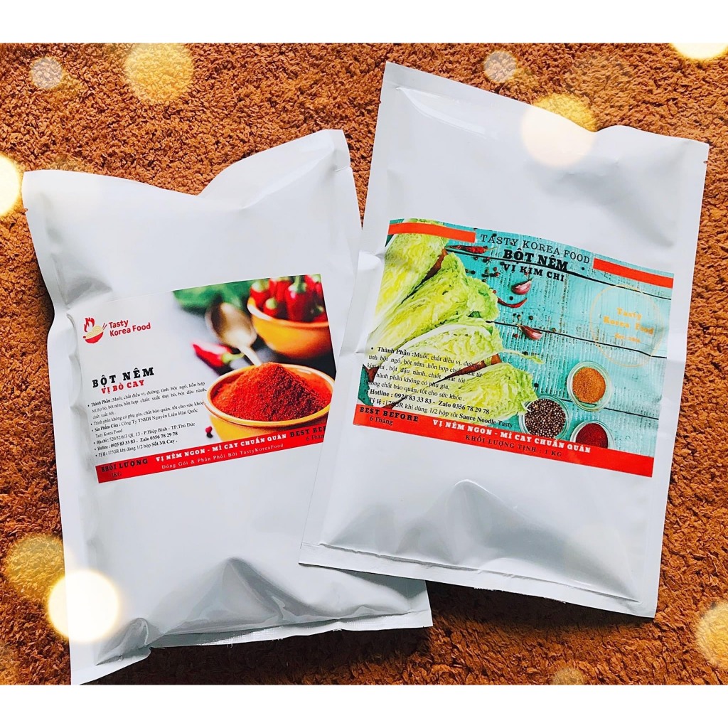 Bột nêm mì cay (vị bò cay, kim chi) - 1kg