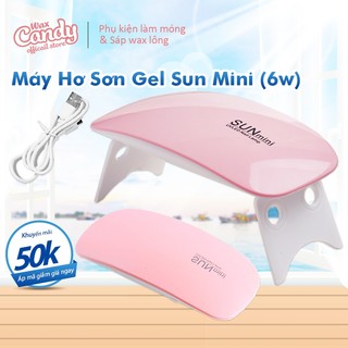 Máy hơ gel mini, hơ móng tay mini, Máy hơ gel Sun Mini UV/LED - Máy làm khô móng tay nail BH 3 tháng