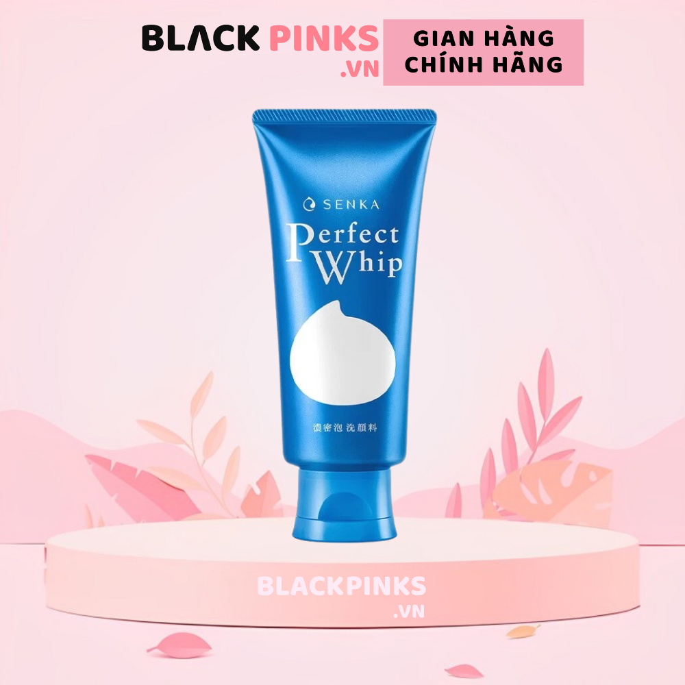Sữa rửa mặt Senka tạo bọt chiết xuất tơ tằm trắng 50g/120g Perfect Whip Facial Foam Wash