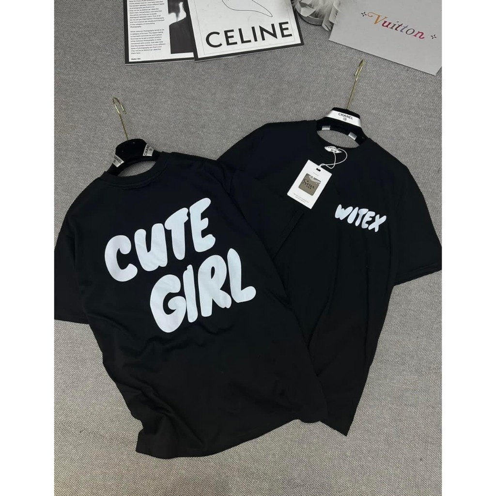 Áo Thun Basic Unisex Nam Nữ CUTE Form Rộng Local Brand 100% Cotton Co Dãn 4 Chiều Thấm Hút Mồ Hôi, Thoáng Mát S390