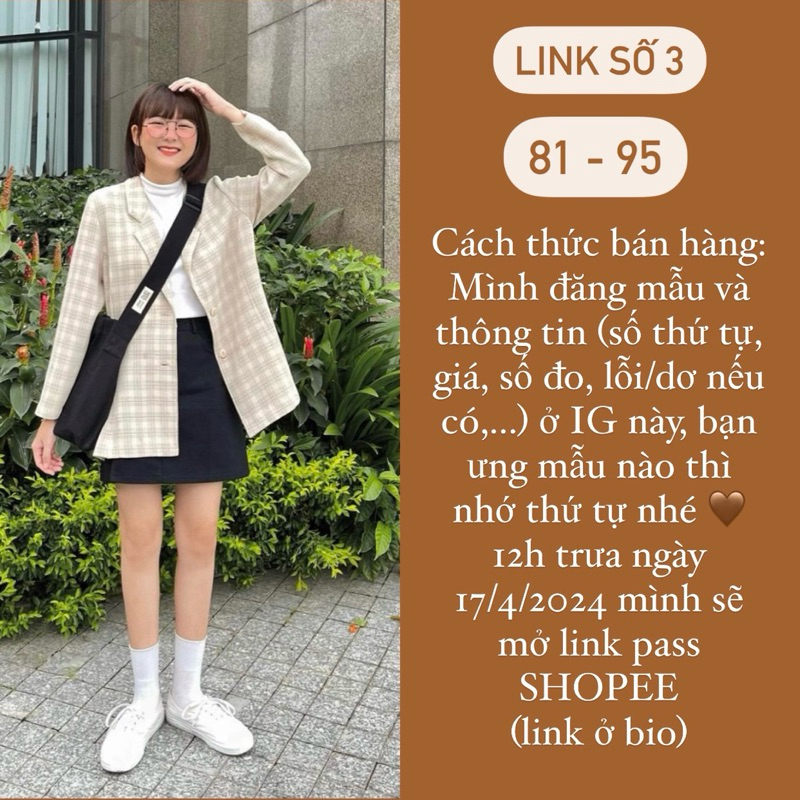 THANH LÝ QUẦN ÁO THÁNG 4/2024 - LINK SỐ 3 - 155MODE.