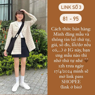Thanh lý quần áo tháng 4/2024 - link số 3 - 155mode.