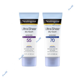 [Hàng Mỹ] Kem Chống Nắng Neutrogena Ultra Sheer Dry Touch SPF100 88ml