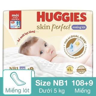 Miếng lót Sơ Sinh Huggies Skin Perfect NB1_108M