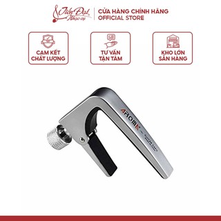 Capo/ kẹp nâng hạ tông đàn guitar acoustic, electric aroma ac-11 có chốt vặn, kim loại chắc chắn