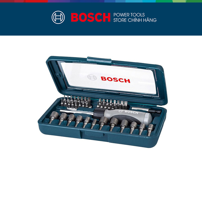 Bộ vặn vít đa năng Bosch 46 món