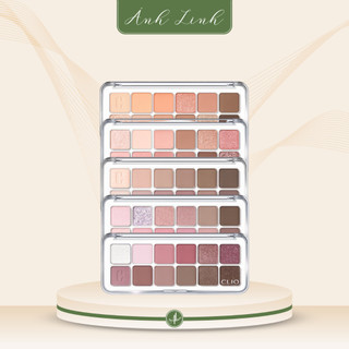 Bảng phấn mắt clio pro eye palette air - 12 màu siêu hot, chất phấn mịn, lâu trôi