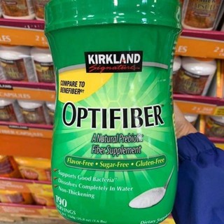 Bột chất xơ hoà tan kirkland optifiber 760g