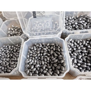 Chì xuyên tâm câu cá [ size chì từ số 0.5 tới số 70g ]