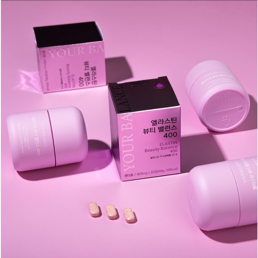 [ CHÍNH HÃNG ] Viên uống Elastin Your Balance 48000mg (Full hộp 60 viên)