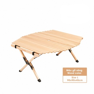 Bàn gỗ cuộn Glamping Naturehike NH21JU002