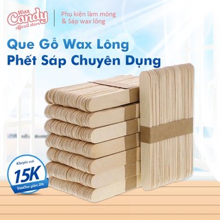 Que gạt wax lông chuyên dụng tẩy lông cơ thể ( gồm 2 que )