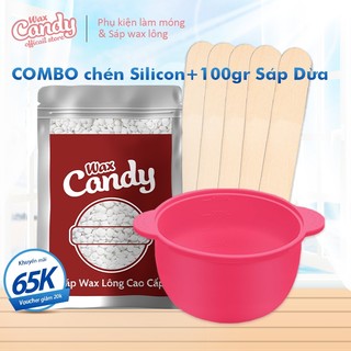 Sáp wax lông nóng dạng hạt đậu siêu bám lông 100gr sáp siêu bám lông cao cấp dẻo dưỡng da nhạy cảm