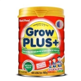 Sữa bôt Growplus Đỏ trên 1 tuổi lon 900g