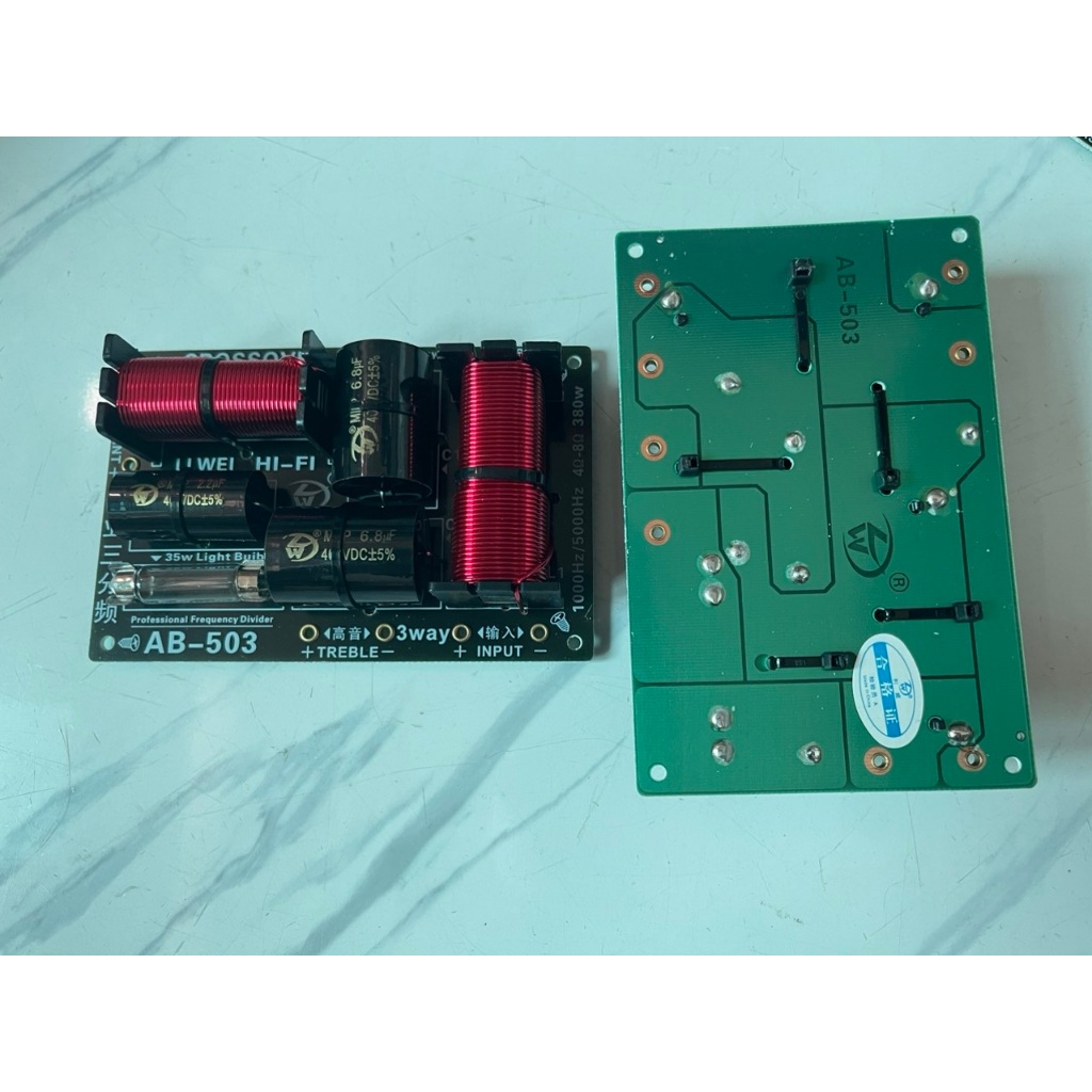Mạch phân tân loa 3 đường tiếng Ab 503 (1 bass - 1 trung - 1 treble )