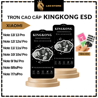 Kính cường lực Kingkong Redmi Note 12 12s 11 11s 10 10s 9 9s 8 7 Pro 12 12C 10 10C 9 9A 9C 9T K30 K40 K50 K60 Pro Game