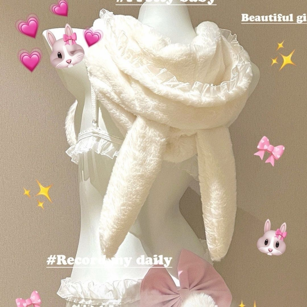 Bộ Đồ Lót Sexy Đam Mê Gợi Cảm Mix Lông Kèm Mũ Trùm Đầu Thỏ 6899  [CWEAR.SEXY_ĐỒ NGỦ & NỘI Y CAO CẤP] | BigBuy360 - bigbuy360.vn