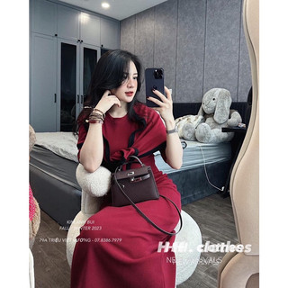 ĐẦM BODY ĐI CHƠI, SET VÁY ÔM BODY DÁNG DÀI TAY DÀI KHÈM KHĂN CỰC HOT