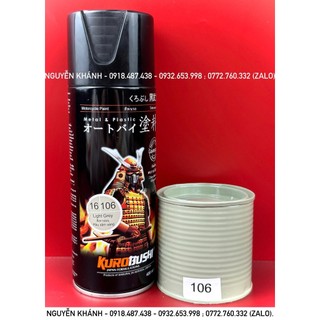 16/106-xịt samurai màu xám sáng