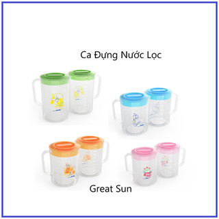 Ca uống nước 1 lít, 1,5 lít, 2 lít, 2,5 lít, ca đựng nước lọc, ca đựng nước uống