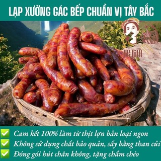  LẠP XƯỞNG GÁC BẾP TÂY BẮC 500GR LỢN BẢN LẠP SƯỜN GÁC BẾP HUN KHÓI HÀ GIANG LỢN ĐEN 