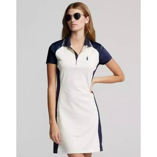 Đầm po lo xuất xịn phối màu có cổ 3 màu size s