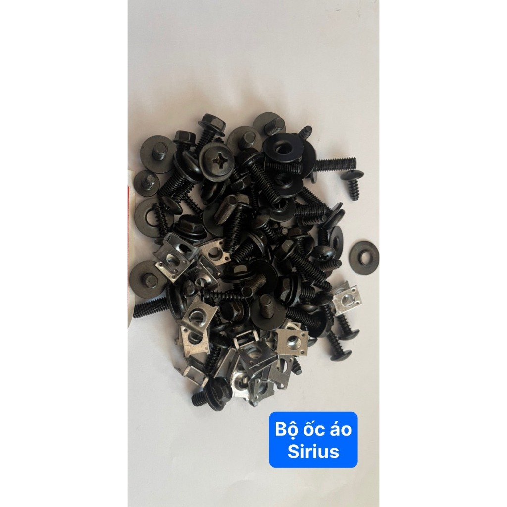 Bộ Ốc Lắp Dàn Áo (vỏ nhựa) Xe Máy SIRIUS