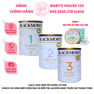 Sữa blackmores - blackmore úc số 1,2,3 - hộp 900gr x 6