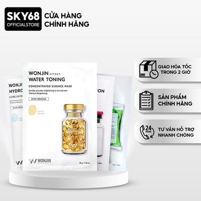 Combo 5 Mặt nạ chăm sóc da chuyên sâu Wonjin DR Wonjin các loại 30ml x5