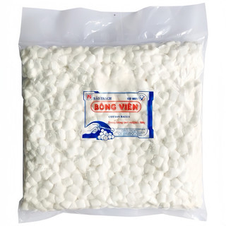 Bông gòn viên bảo thạch tiệt trùng gói 500g