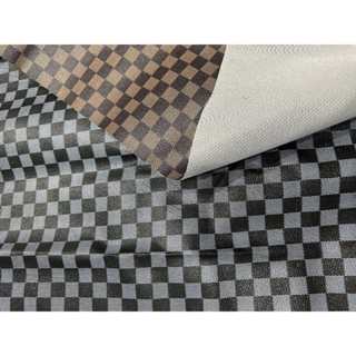 1,4mx1m Vải Da Simili Cao cấp Ô Vuông sang trọng dùng bọc ghế Sofa, da bọc ghế ô tô, may túi xách, may ví, may bóp