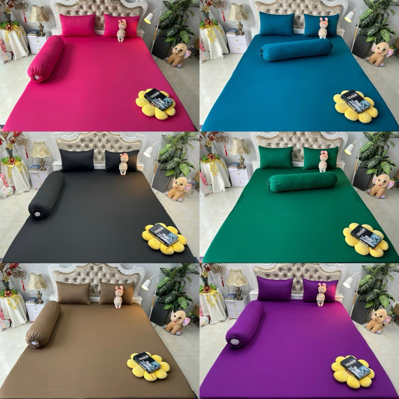 Bộ Drap thun A+ Hàn Quốc 4 món