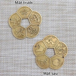 Tiền xu hoa mai tài lộc, Đồng xu hoa mai kim tiên - Chiêu tài, bình an