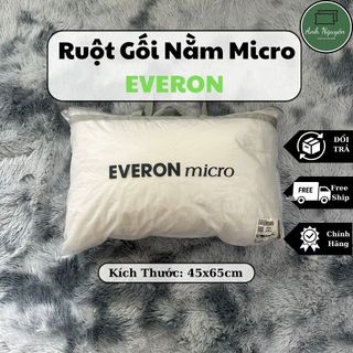 Ruột gối nằm micro everon - hàng chính hãng - kích thước 45x65cm