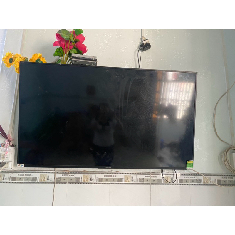 Combo tivi (ti vi) Sony 55 inch (tivi) &amp; đầu thu AVG (used) cước đến 18/10/2024