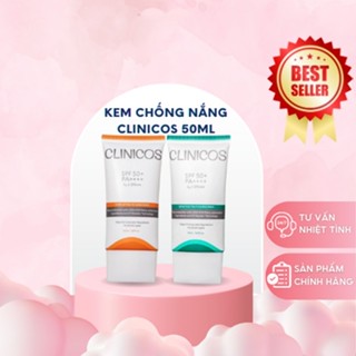 Kem Chống Nắng CLINICOS Dành Cho Da Nhạy Cảm CLINICOS SENSITIVE TRUTH SUNSCREEN SPF 50 PA++++ 50ML