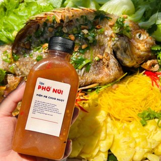 Mắm me chua ngọt, nước chấm me, sốt mắm me 250ml - tiệm phố núi