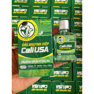 (giá sĩ) Dầu khuynh diệp Cali USA chai 25ml cho mẹ và bé - Hàng Chính Hãng