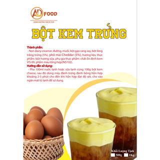 Bột kem trứng béo ngậy Túi 100gr