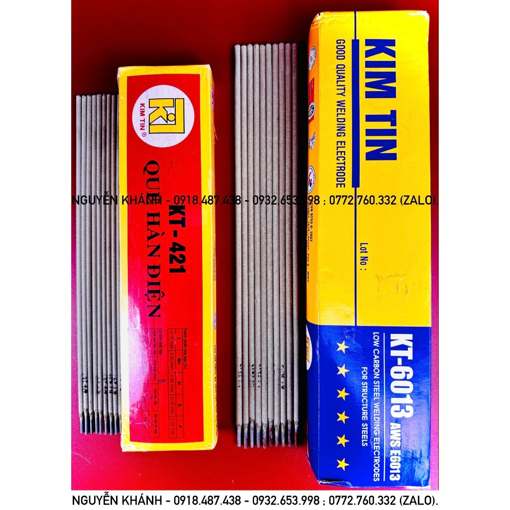 Que hàn sắt Kim Tín 2.5 ly - 3.2 ly (10cây)