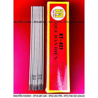 Que hàn sắt Kim Tín 2.5 ly - 3.2 ly (10cây)